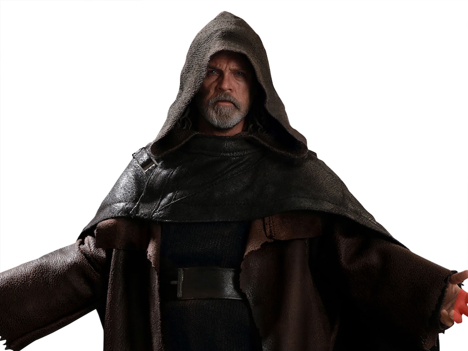 Figura de acción articulada Star Wars deluxe Hot Toys con luz