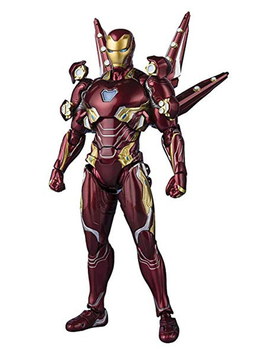 Figura articulada Marvel Iron Man deluxe con luz y movimiento