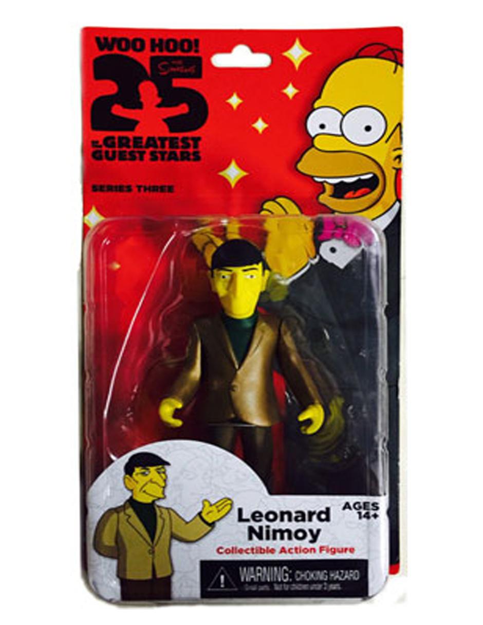 Figura Coleccionable 5 Pulgadas The Simpsons Leonard Nimoy 1
