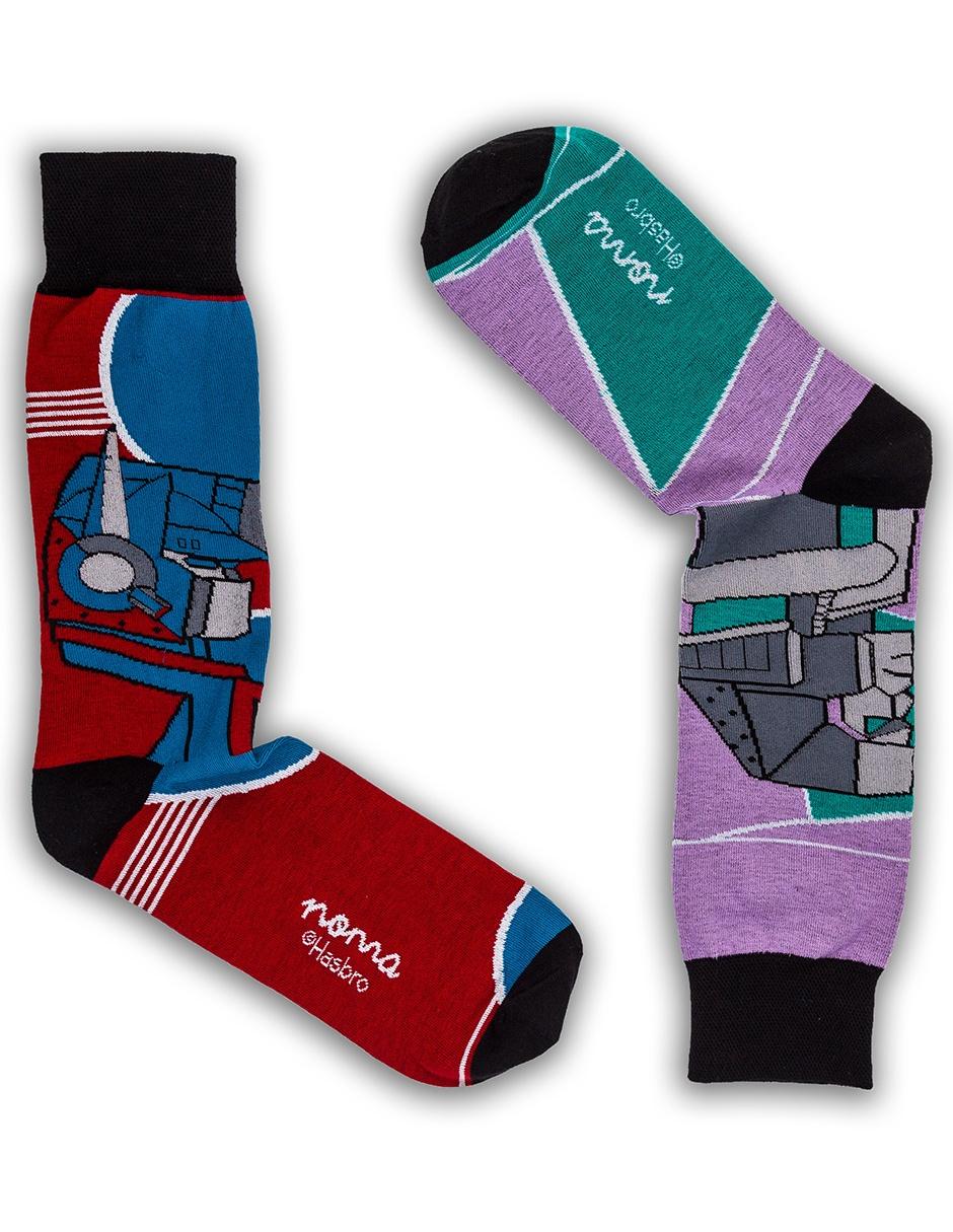 Set calcetín Transformers infantil 2 pares 11