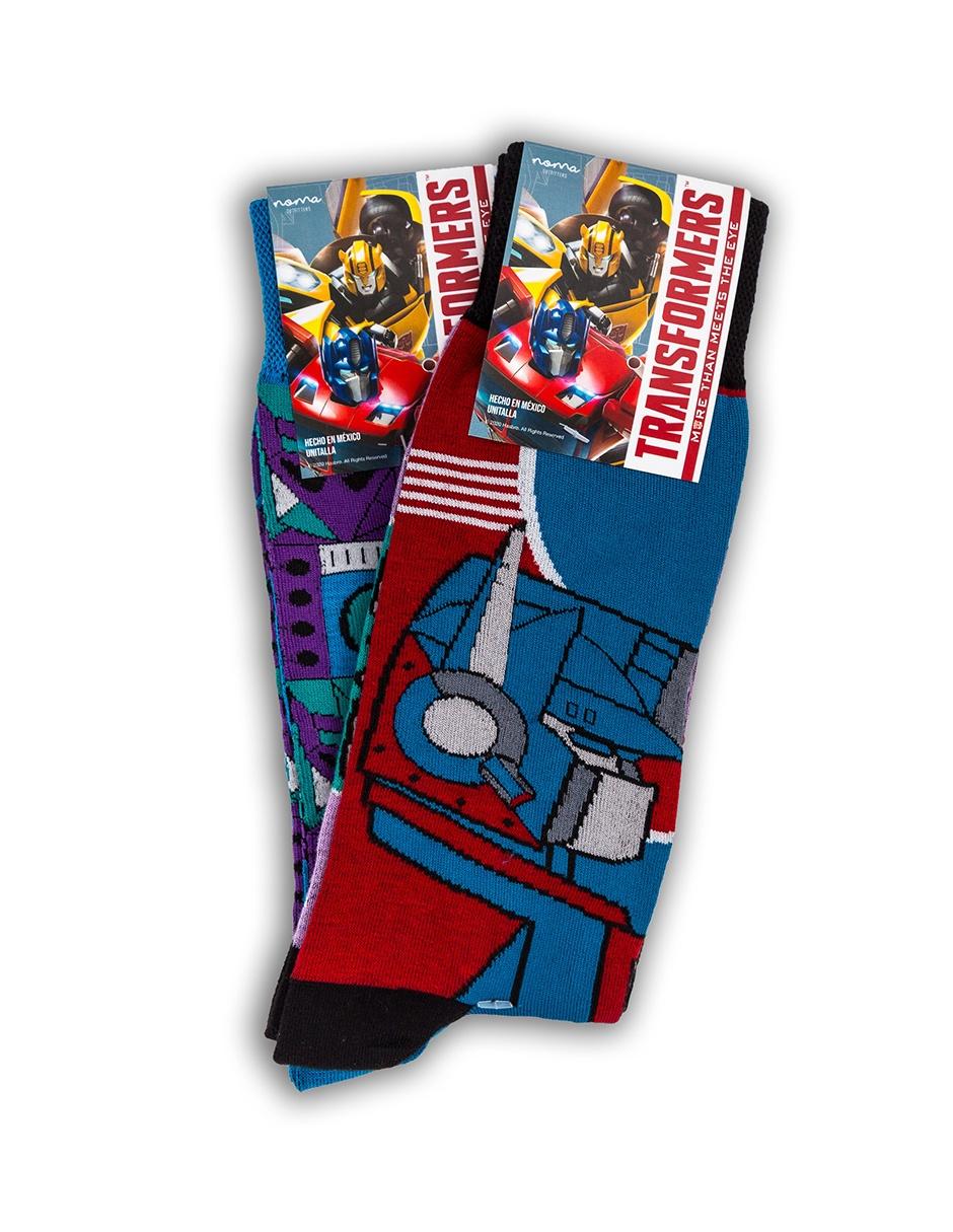 Set calcetín Transformers infantil 2 pares 16