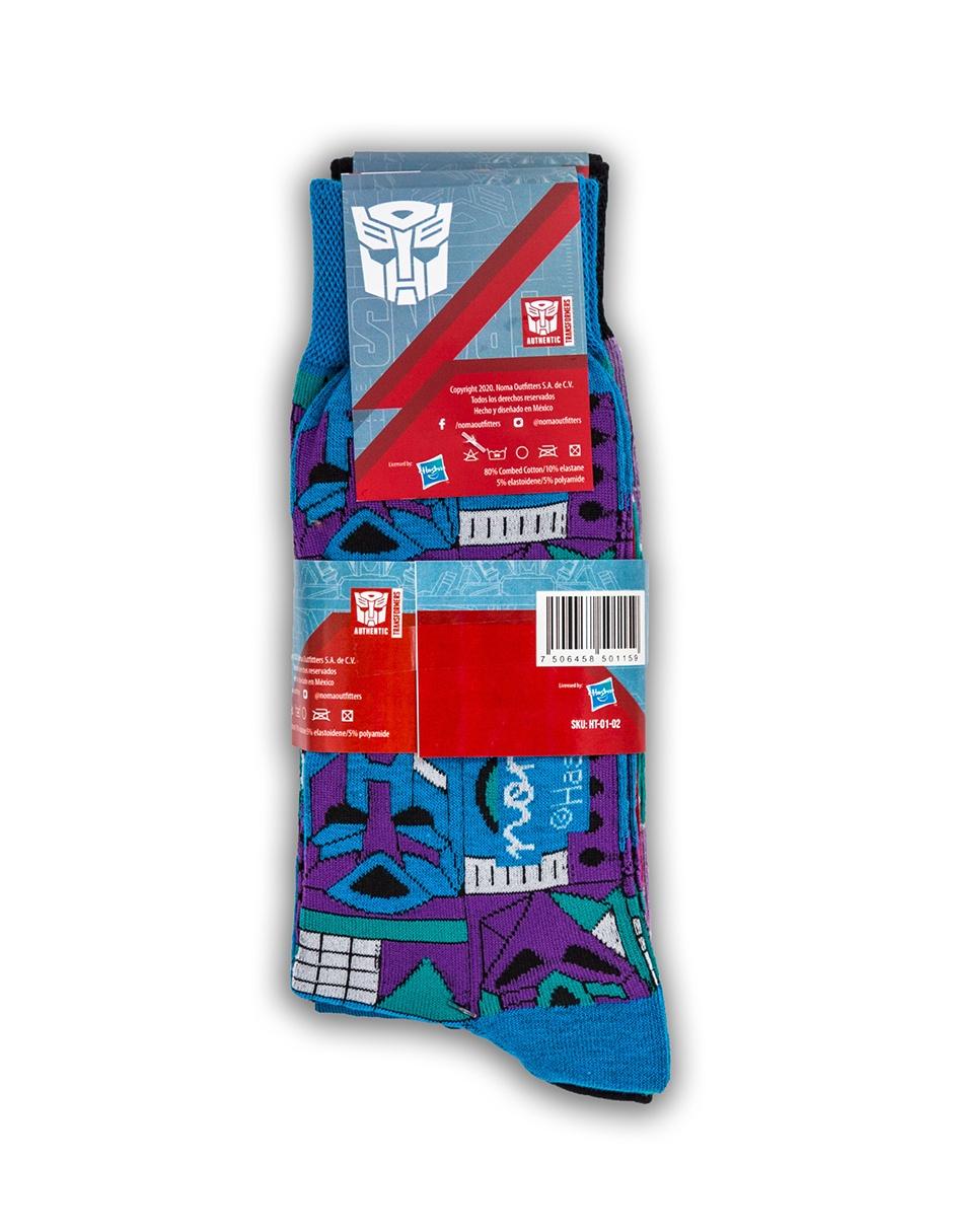 Set calcetín Transformers infantil 2 pares 5