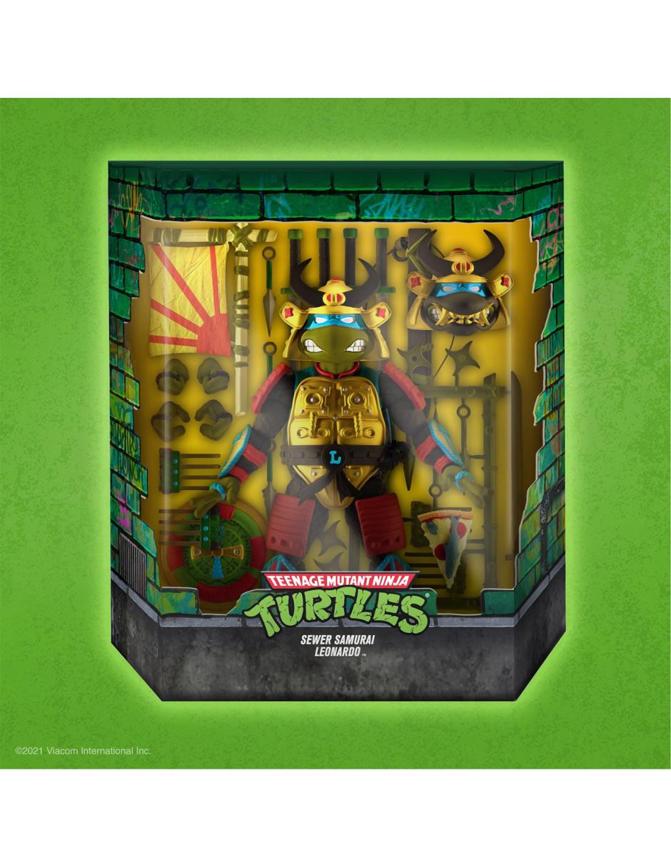 Figura Super7 Leo the Sewer Samurai TMNT Ultimates 3
