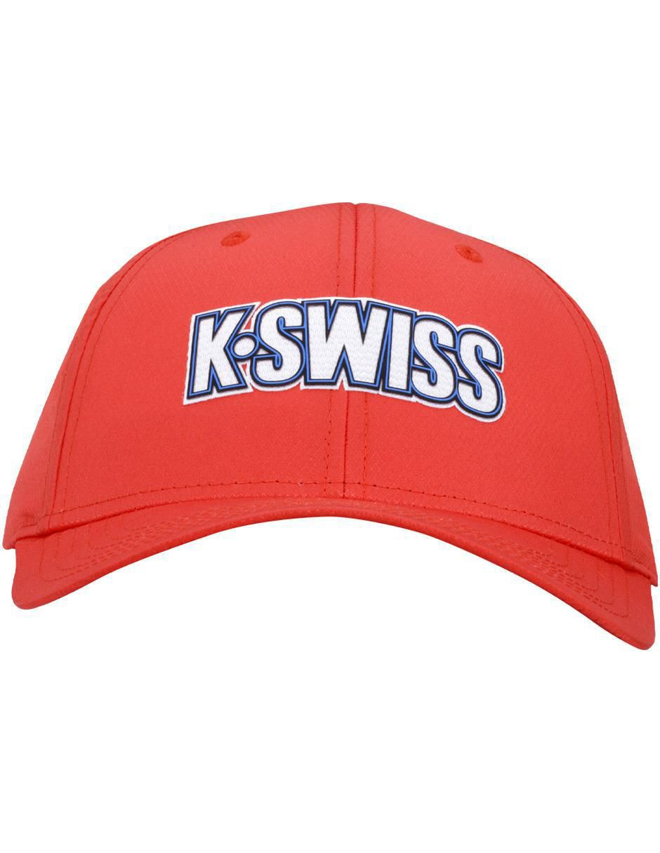 Gorra visera semicurva velcro casual K-Swiss Welling