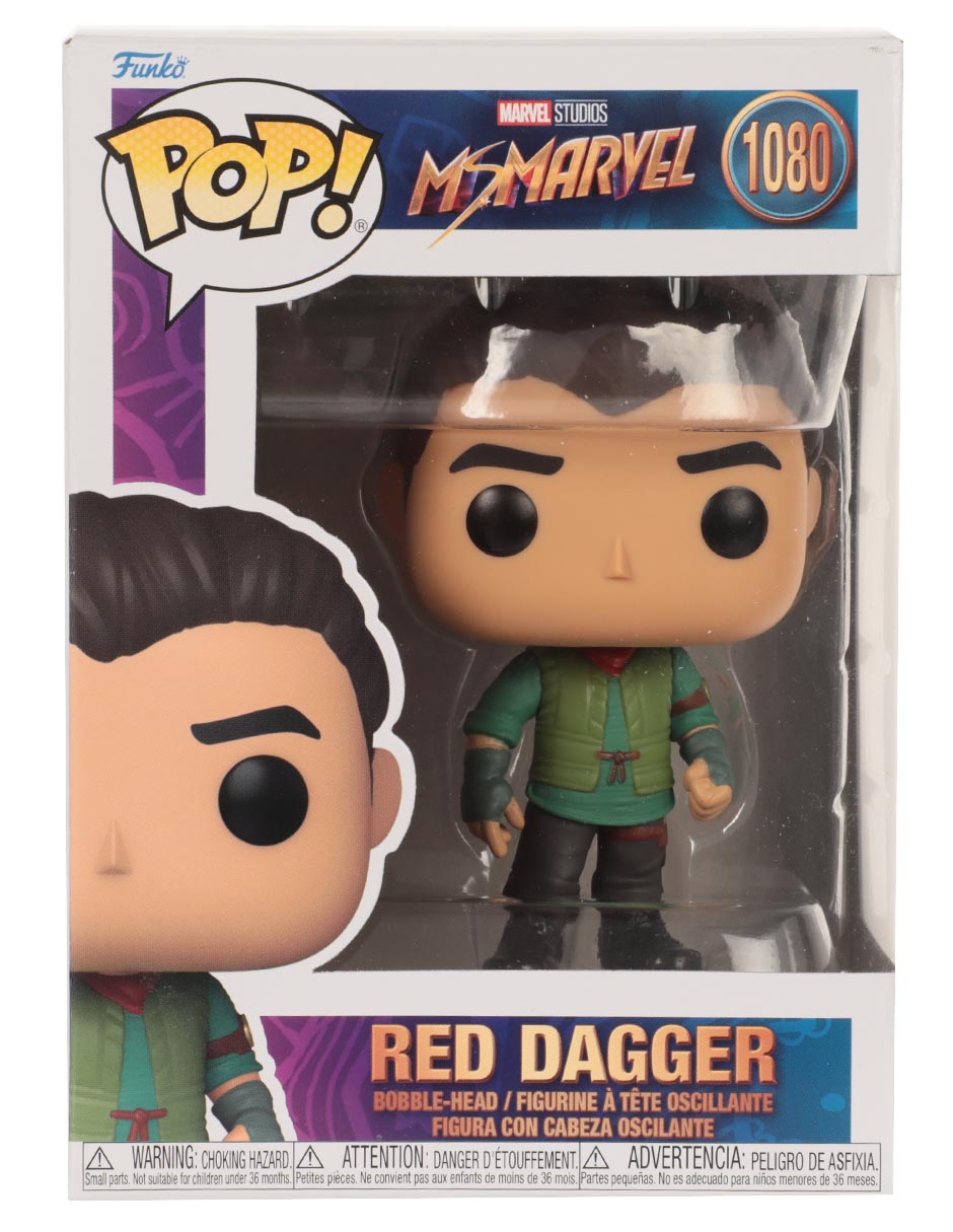 POP! Ms. Marvel Red Dagger articulada 4
