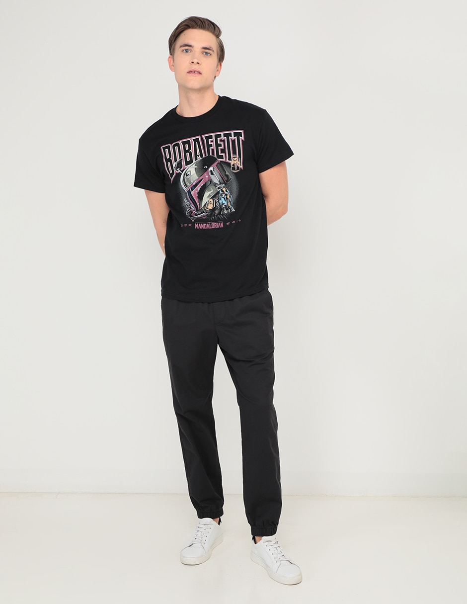 Playera Funko The Mandalorian cuello redondo para hombre