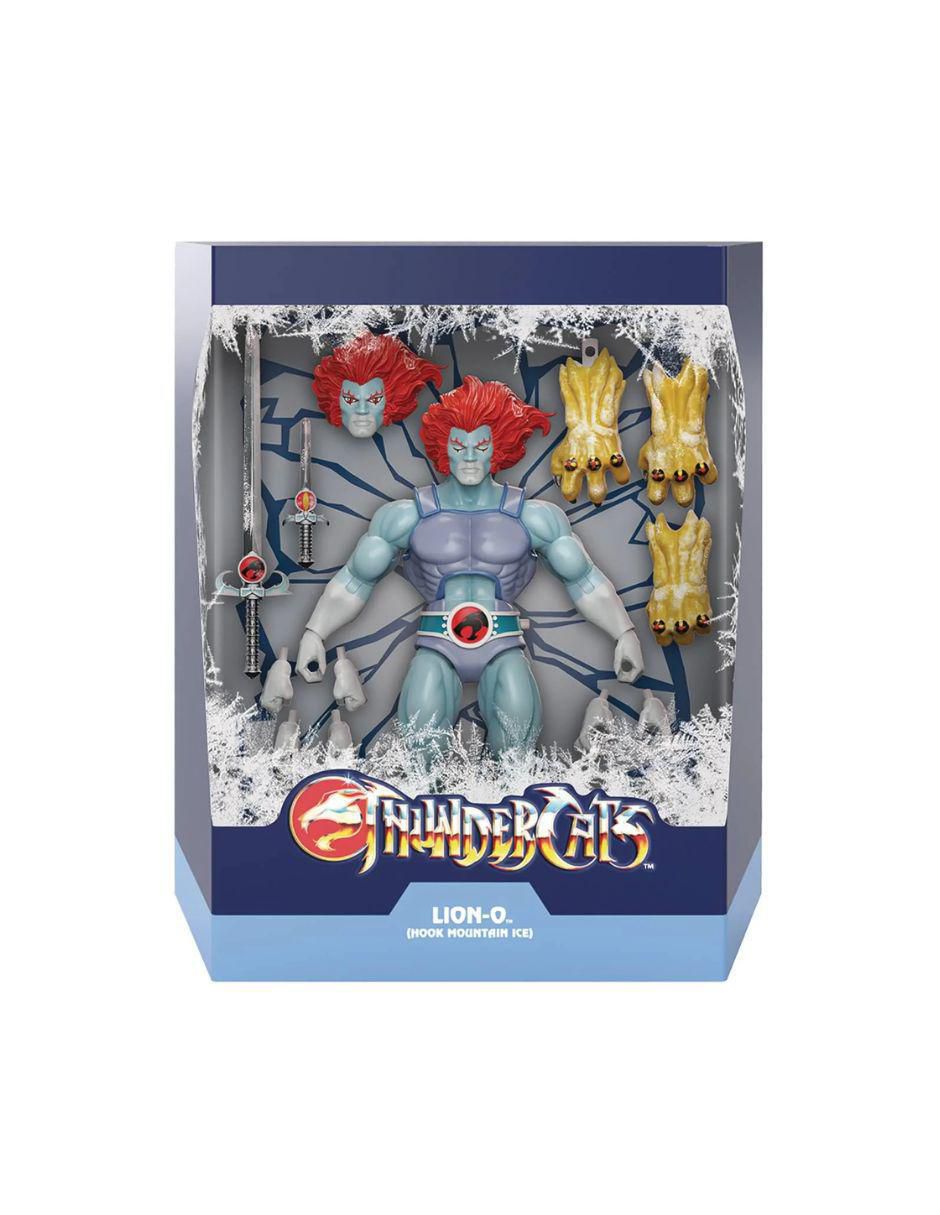 Figura de colección Thundercats Lion-O Hook Mountain Ice Ultimate