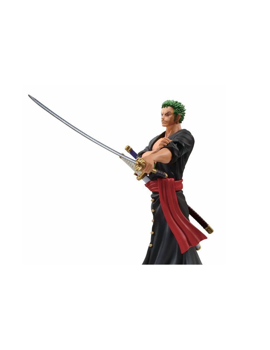 Figura de colección articulada One Piece Roronoa Zoro Bandai