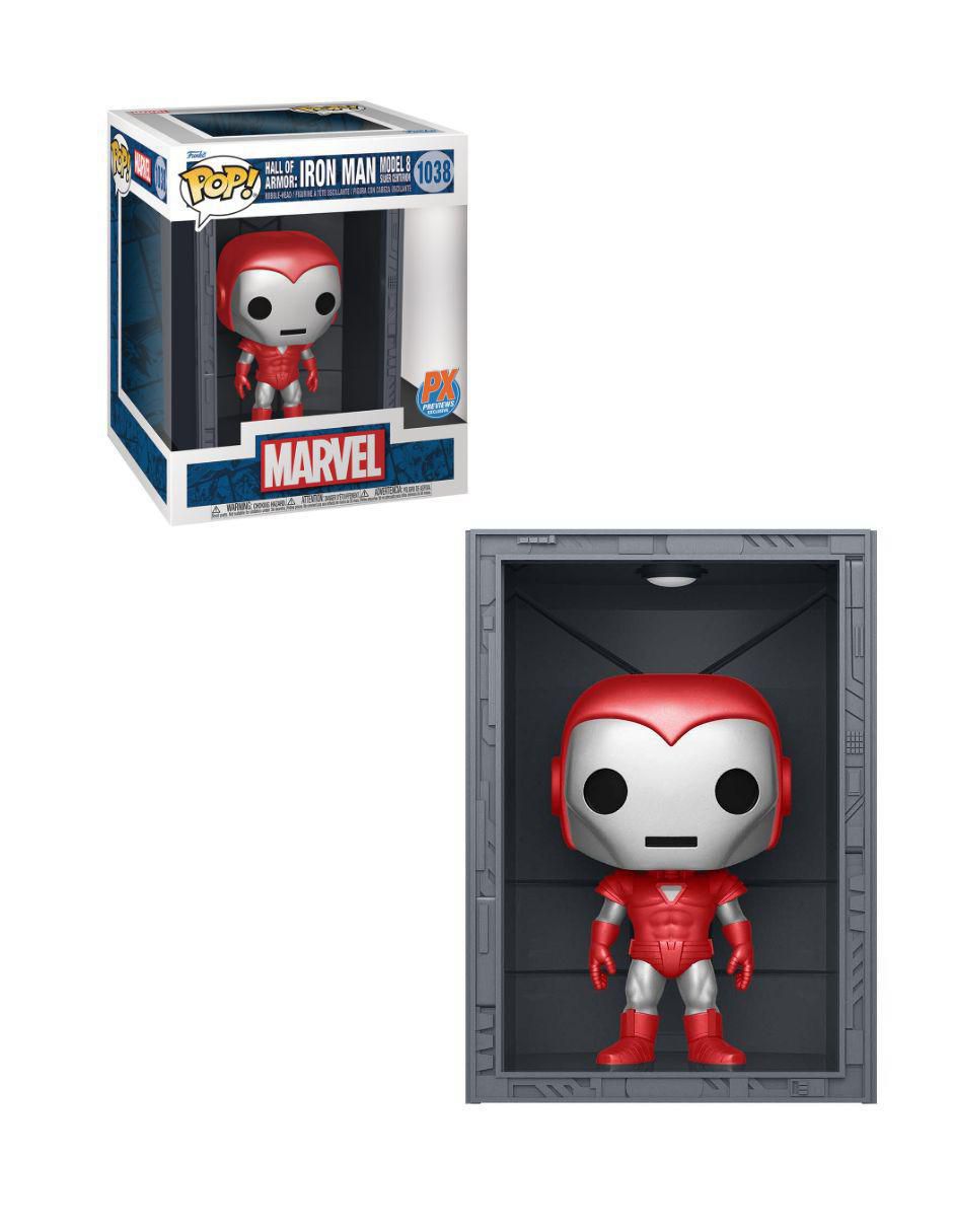 POP! Marvel Hall of Armor: Iron Man Model 8 Silver Centurion 3