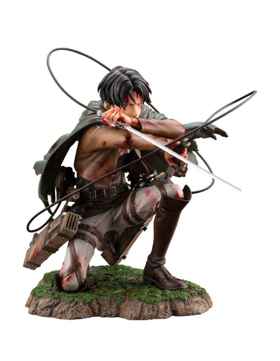 Figura de colección articulada Attack on Titan Levi Ackerman