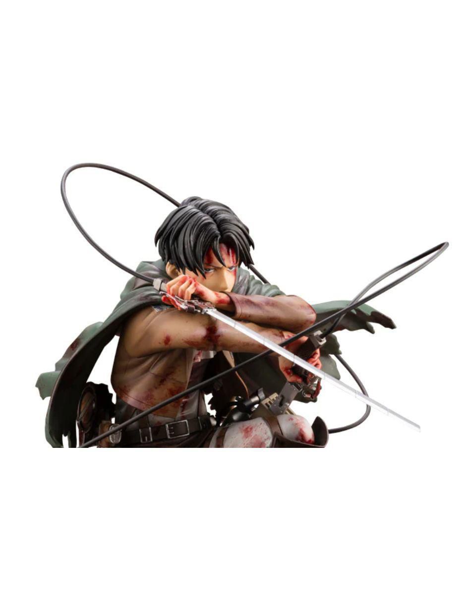Figura de colección articulada Attack on Titan Levi Ackerman