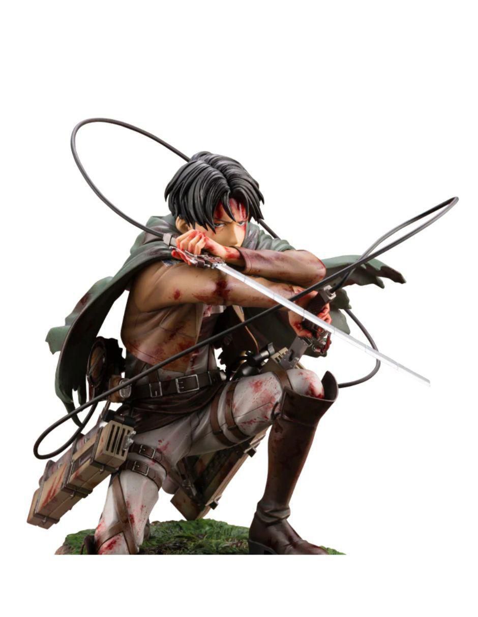 Figura de colección articulada Attack on Titan Levi Ackerman
