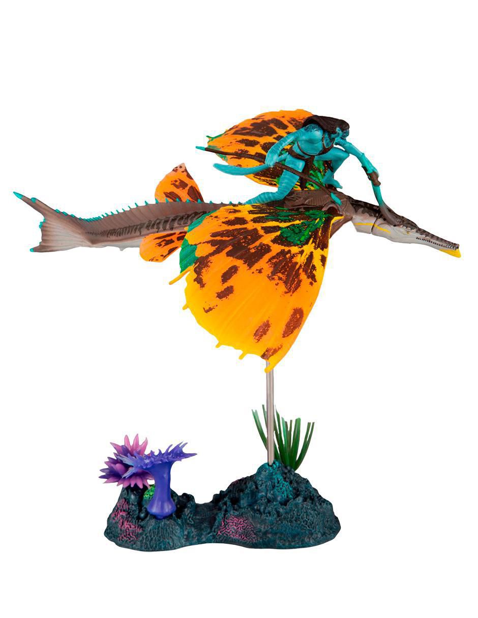 Figura de colección articulada Avatar: Way of Water Tonowari con Skimwing collectors