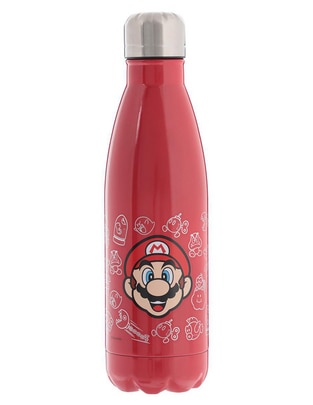 Botella de agua Nintendo mario bros de acero unisex