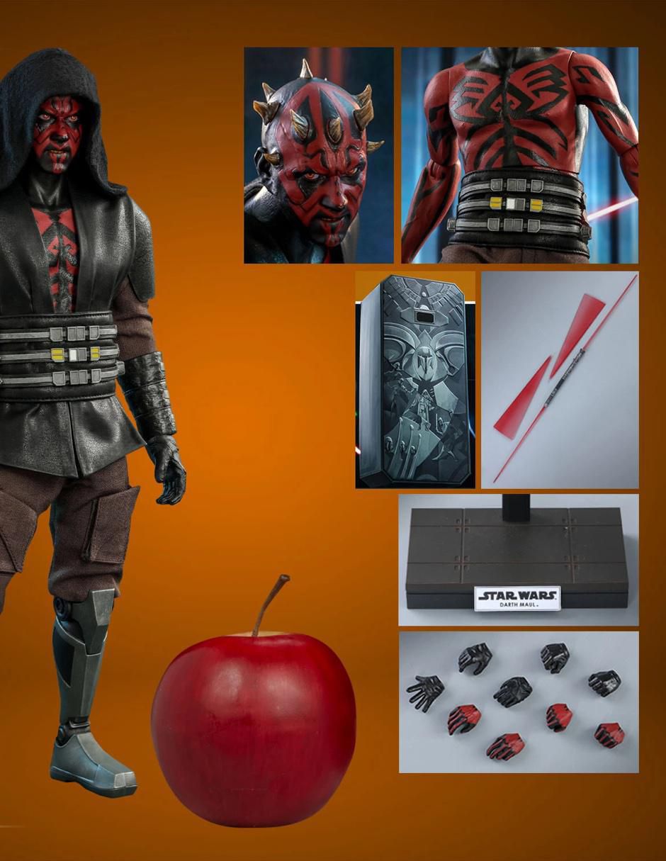 Figura de colección Star Wars: The Clone Wars Darth Maul deluxe