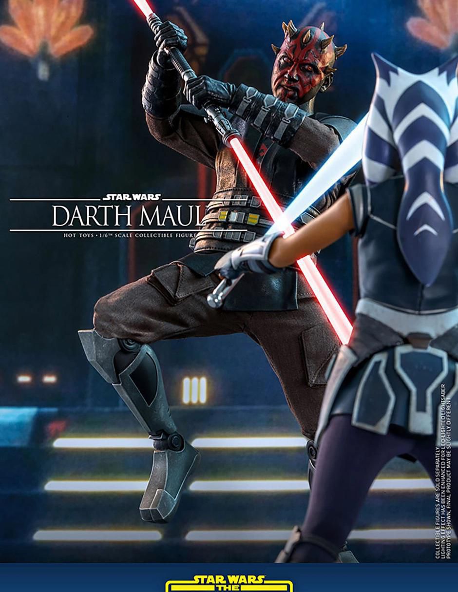 Figura de colección Star Wars: The Clone Wars Darth Maul deluxe