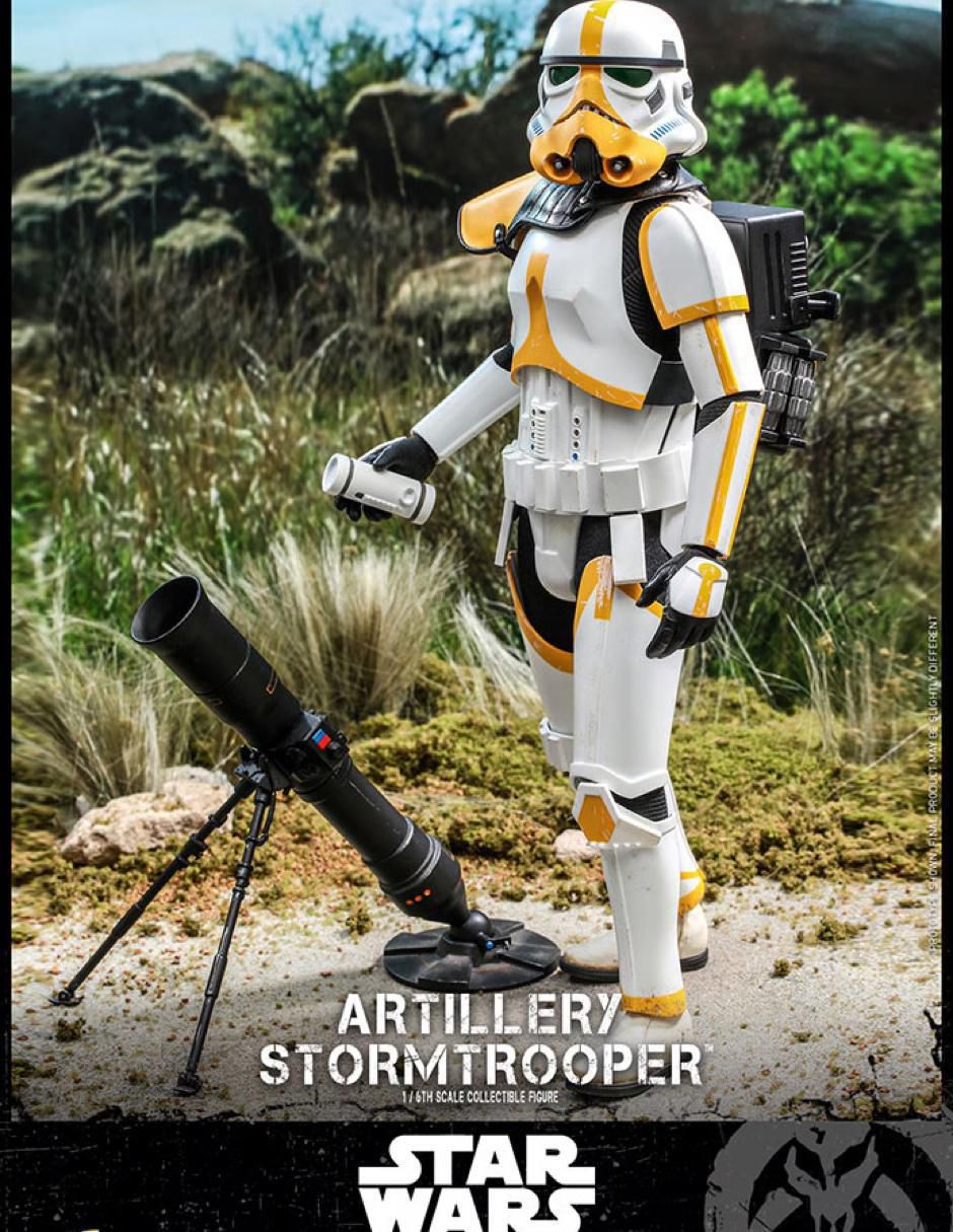Figura de colección The Mandalorian Artillery Stormtrooper collectors