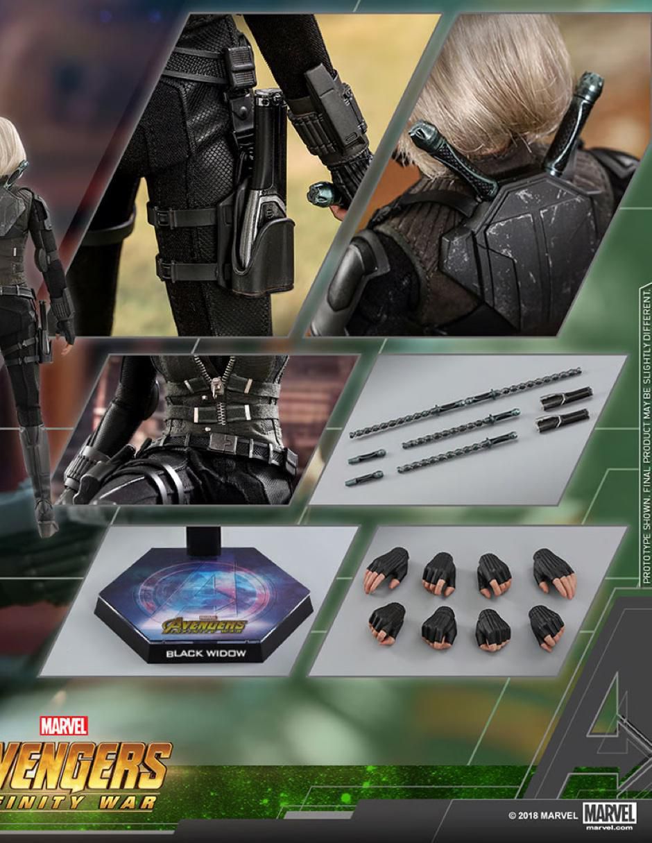 Figura de colección Marvel: Avenger Infinity War Black Widow collectors