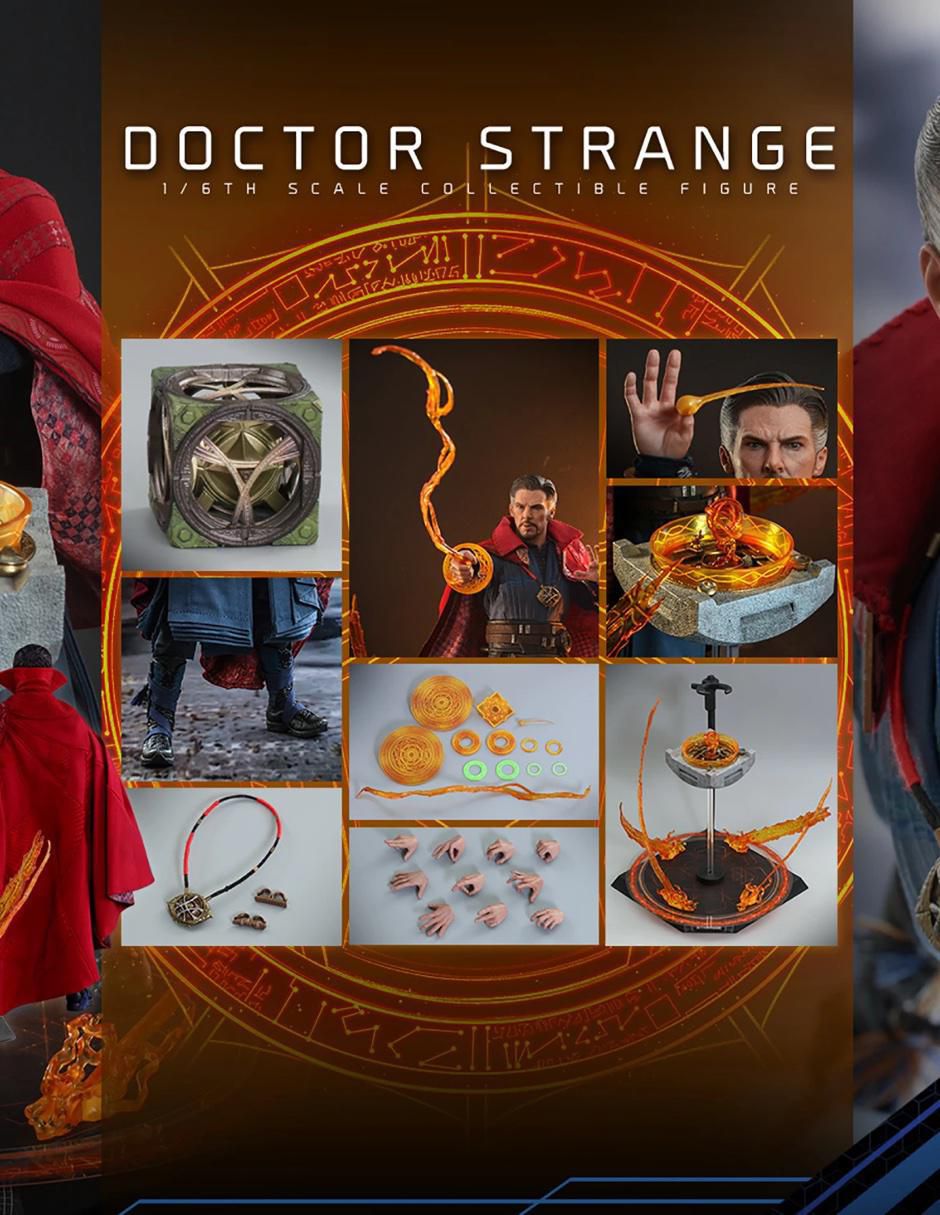 Figura de colección Spider-Man: No Way Home Doctor Strange collectors con luz 7