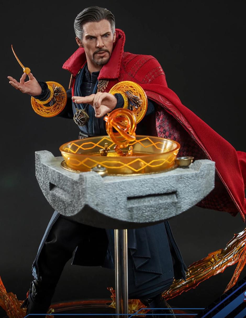 Figura de colección Spider-Man: No Way Home Doctor Strange collectors con luz 5