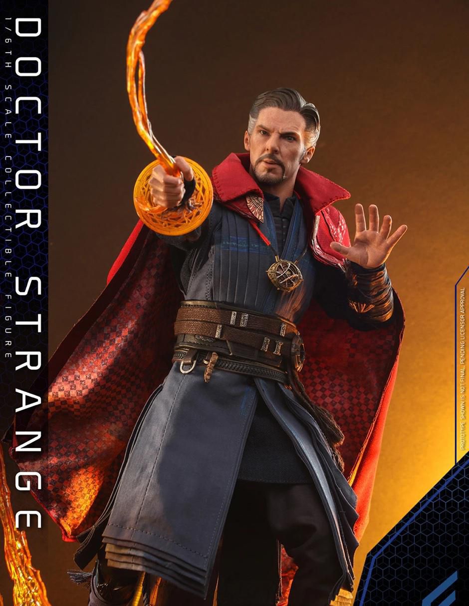 Figura de colección Spider-Man: No Way Home Doctor Strange collectors con luz