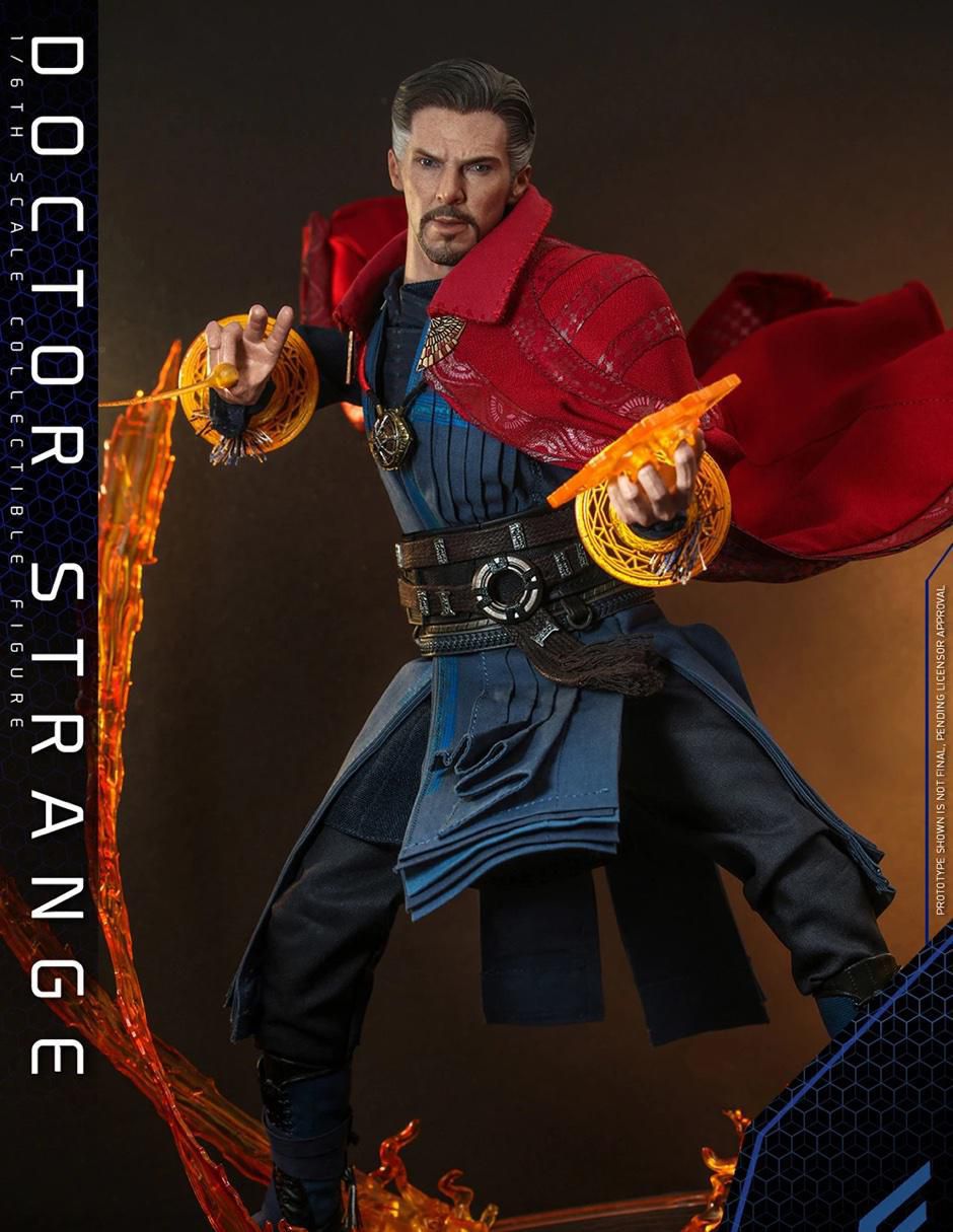Figura de colección Spider-Man: No Way Home Doctor Strange collectors con luz 8