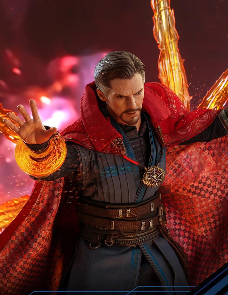 Figura de colección Spider-Man: No Way Home Doctor Strange collectors con luz 6