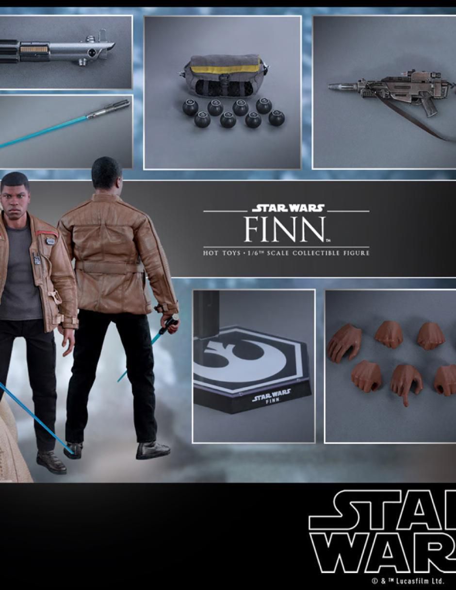 Figura de colección Star Wars The Force Awakens Finn collectors 6