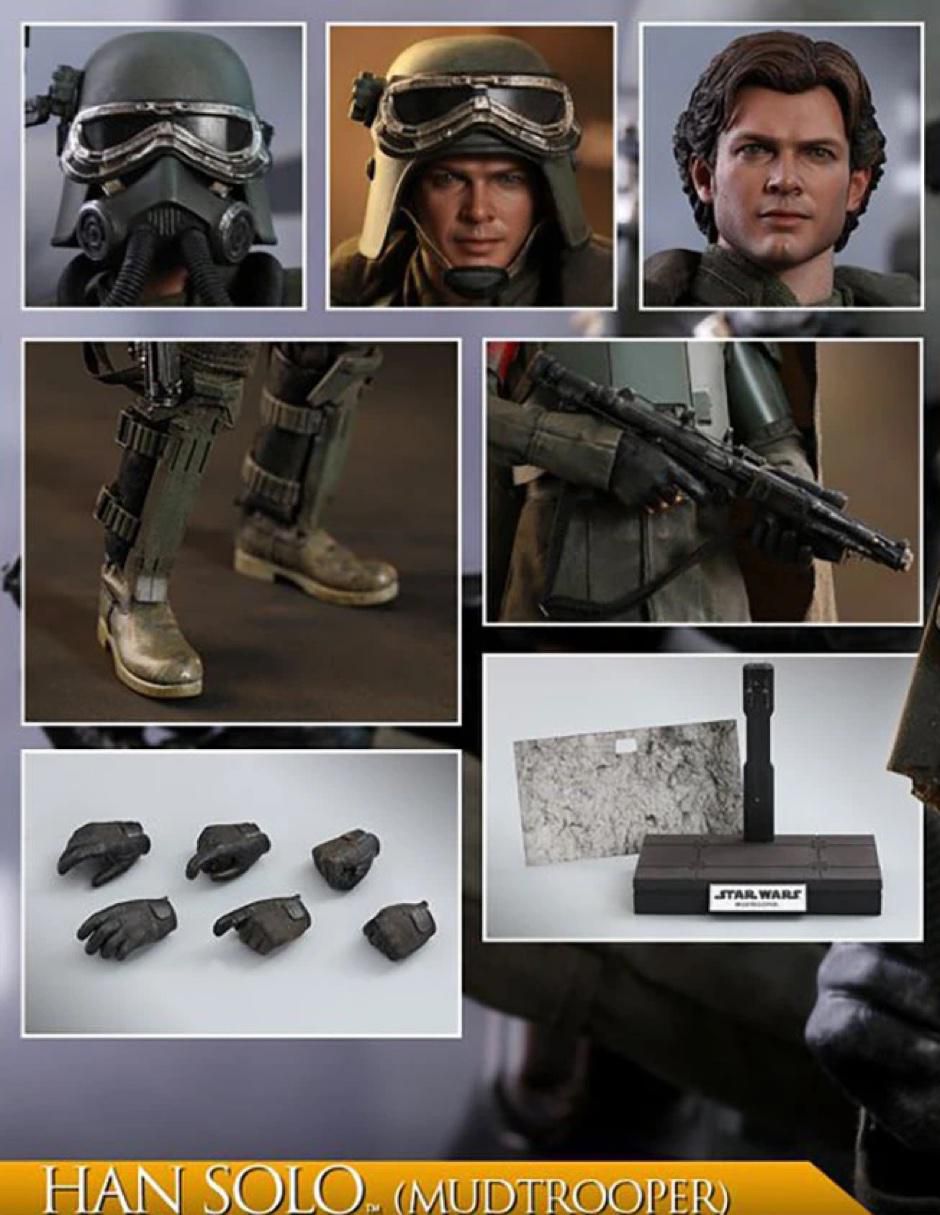 Figura de colección Star Wars Han Solo deluxe 6