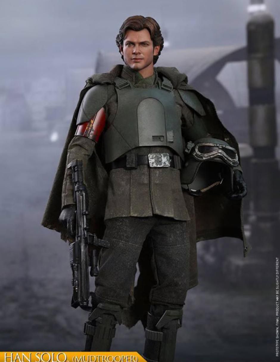 Figura de colección Star Wars Han Solo deluxe