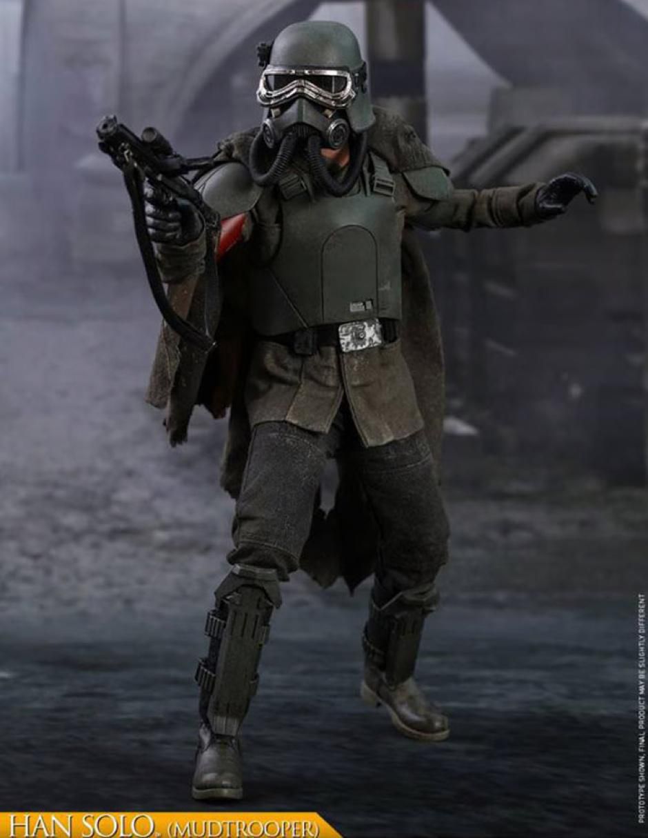 Figura de colección Star Wars Han Solo deluxe
