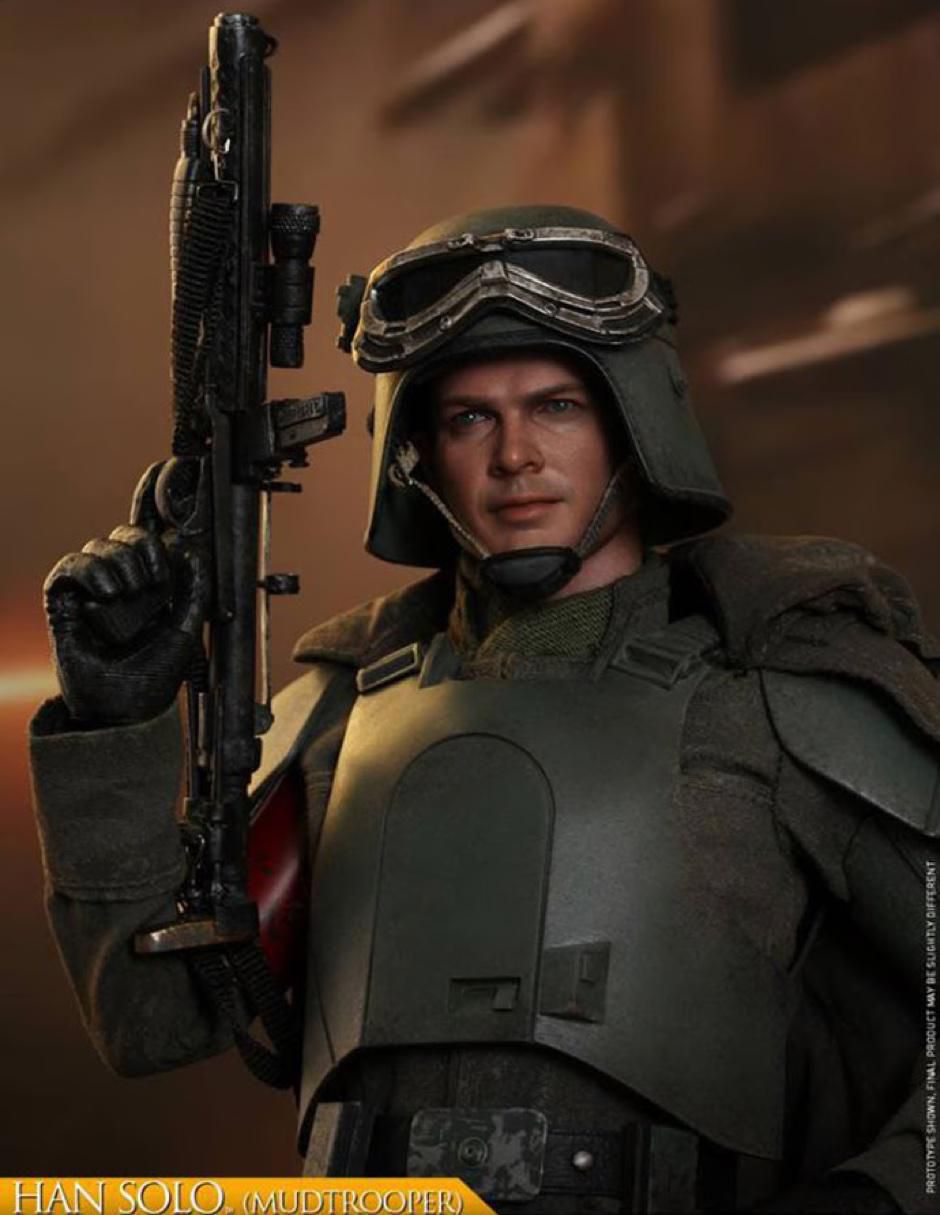 Figura de colección Star Wars Han Solo deluxe