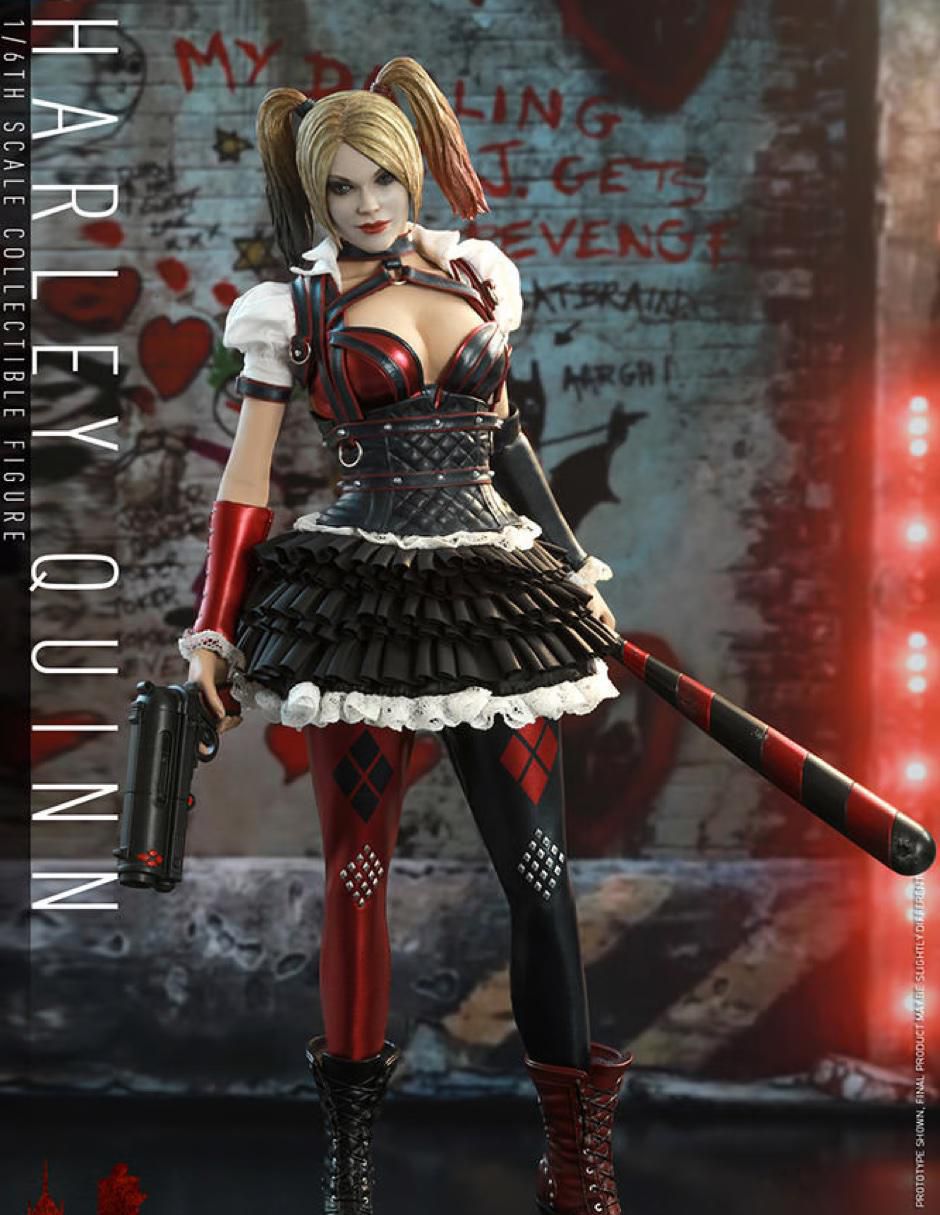 Figura de colección Arkham Asylum Harley Quinn collectors