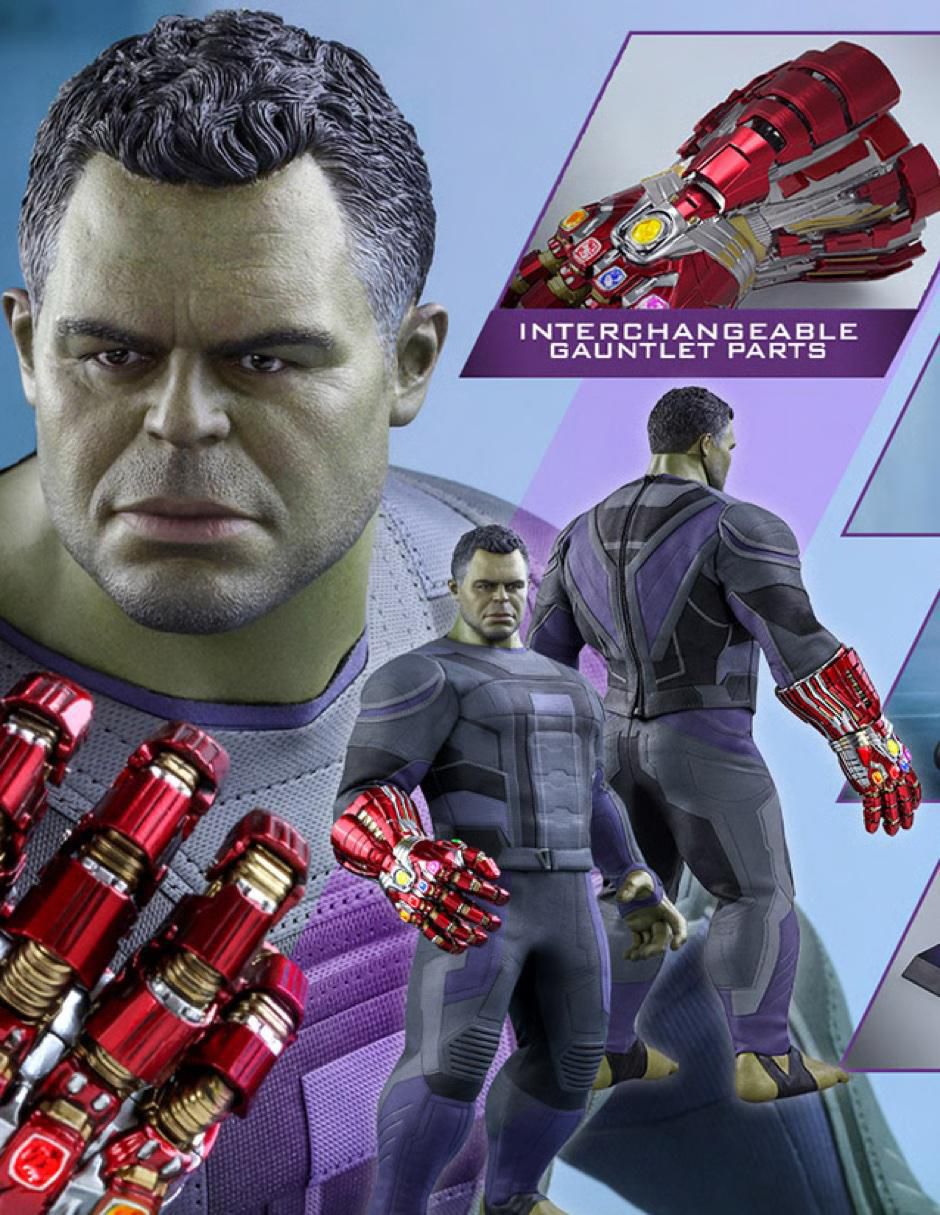 Figura de colección Marvel Avengers Endgame Hulk deluxe 7
