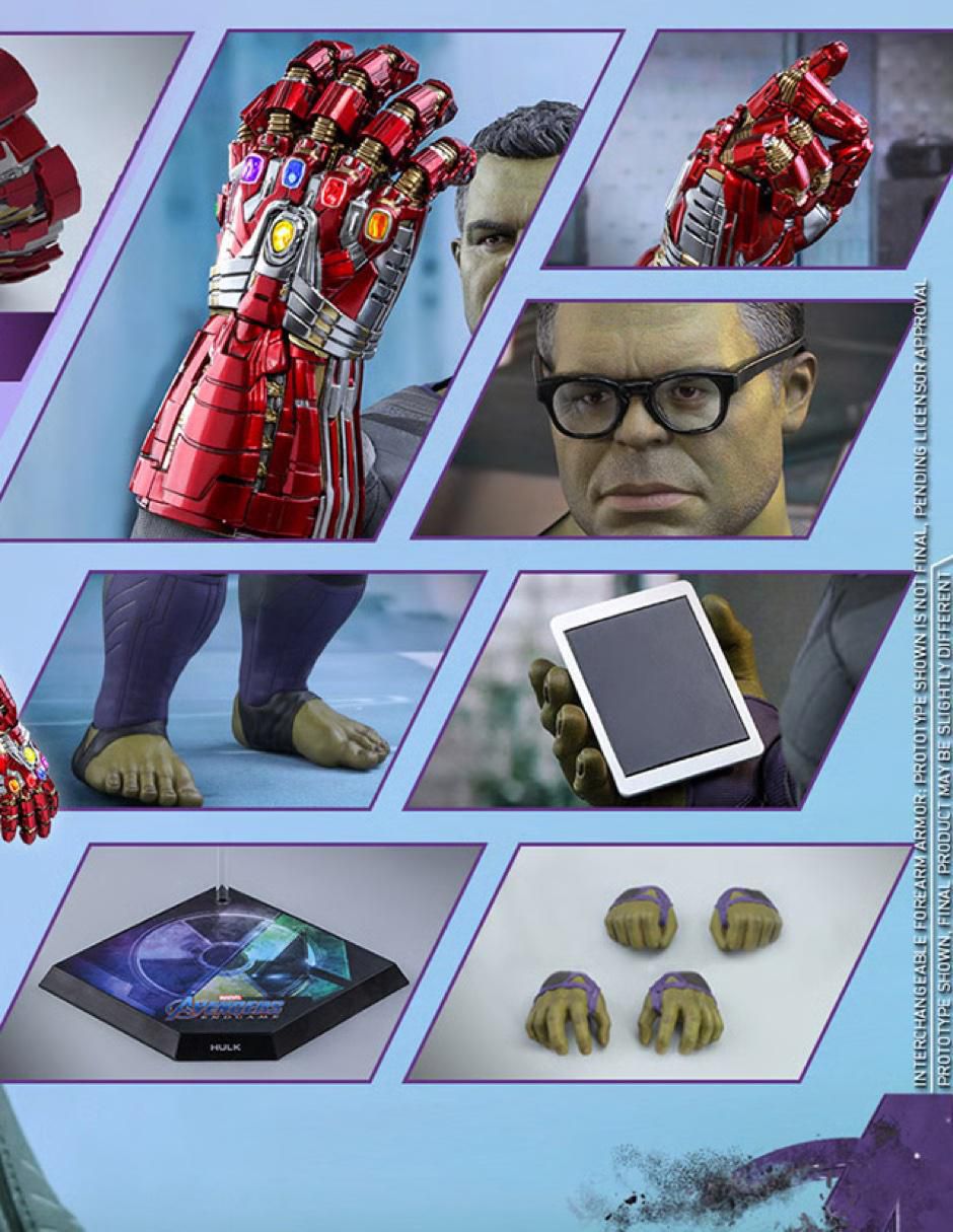Figura de colección Marvel Avengers Endgame Hulk deluxe 5