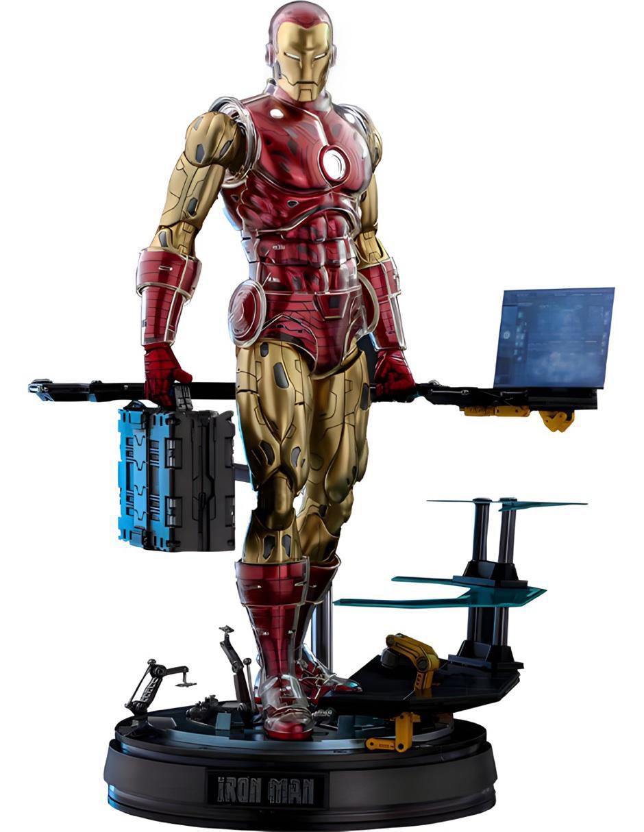 Figura de colección Marvel Avengers: Iron Man Iron Man deluxe