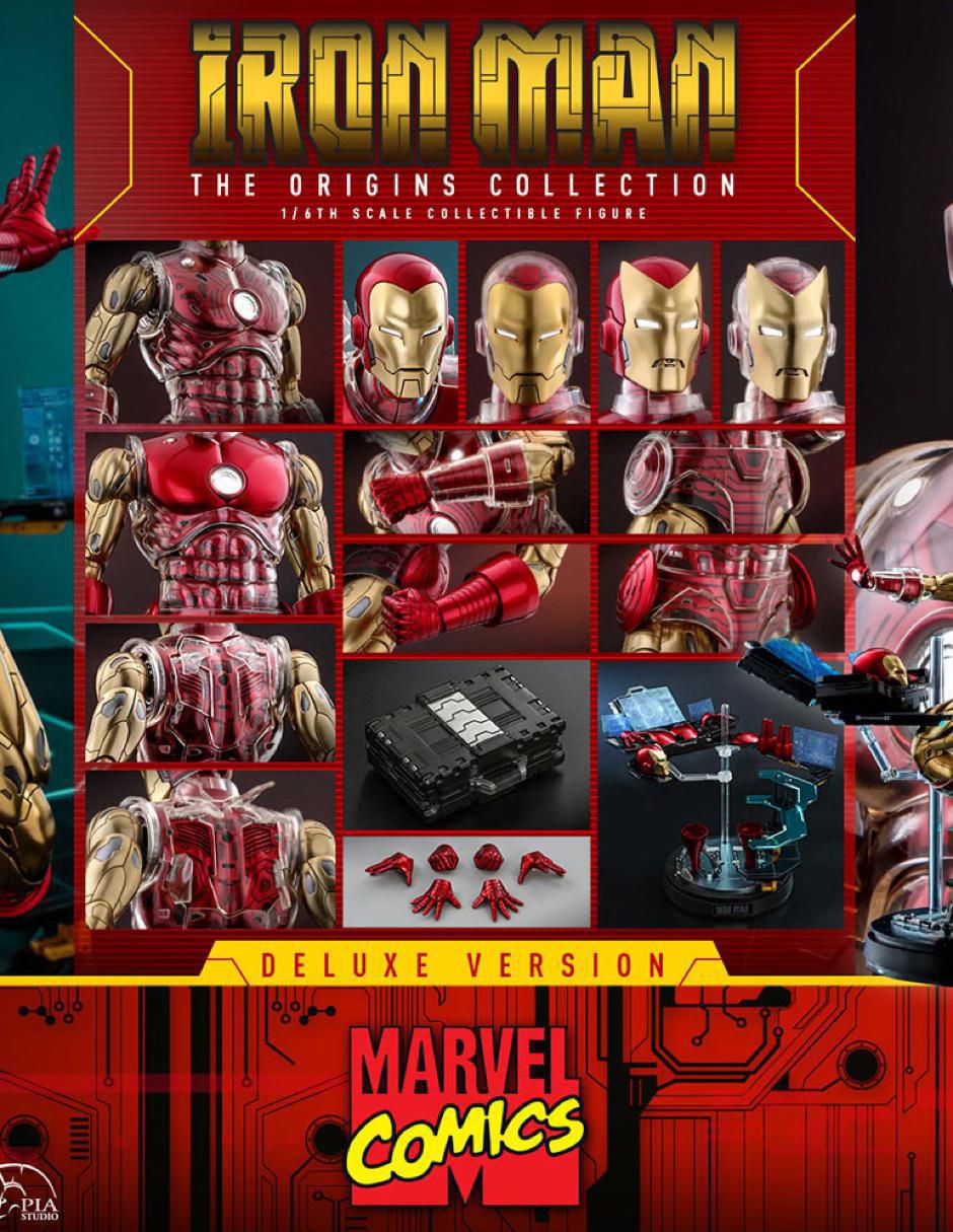 Figura de colección Marvel Avengers: Iron Man Iron Man deluxe 7