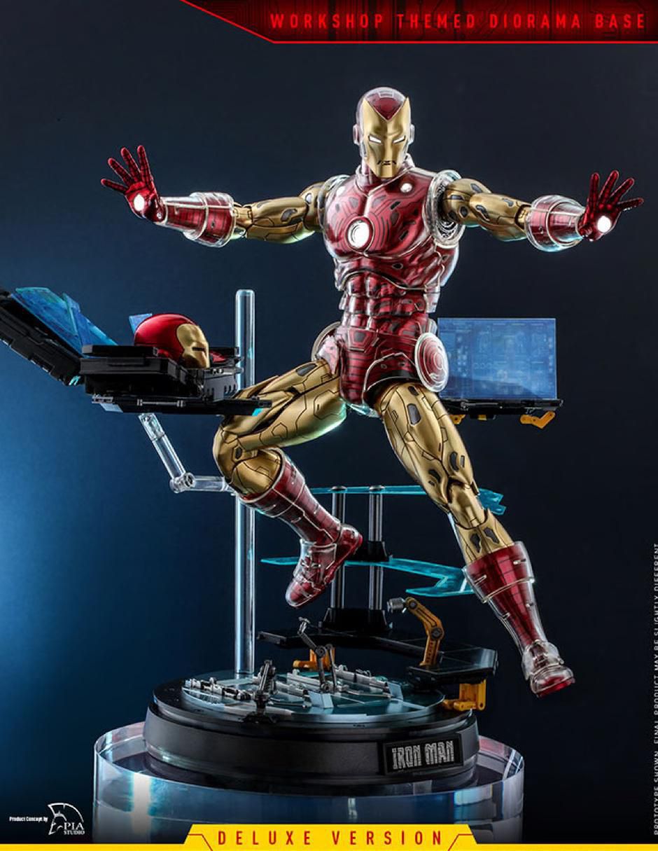 Figura de colección Marvel Avengers: Iron Man Iron Man deluxe
