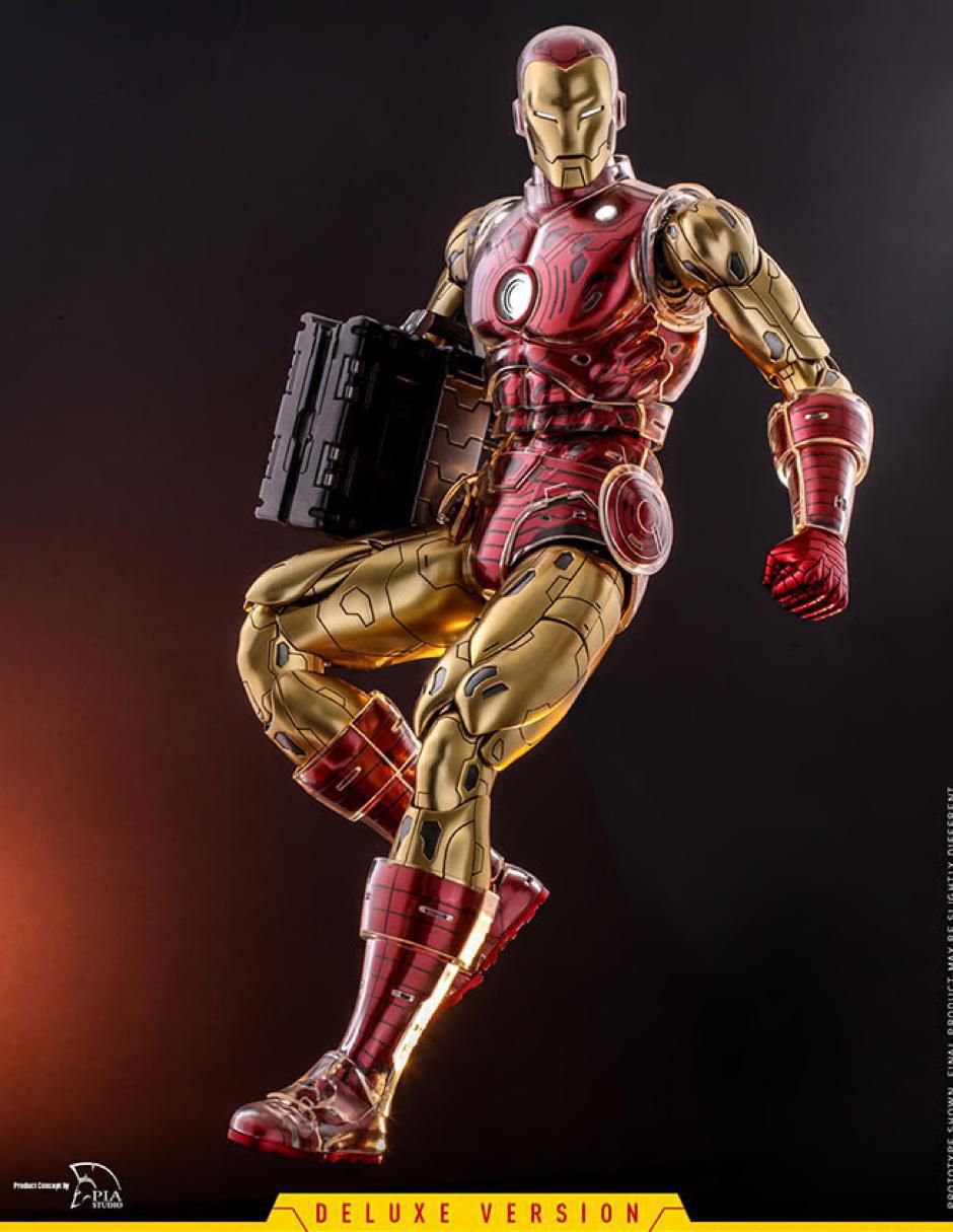 Figura de colección Marvel Avengers: Iron Man Iron Man deluxe