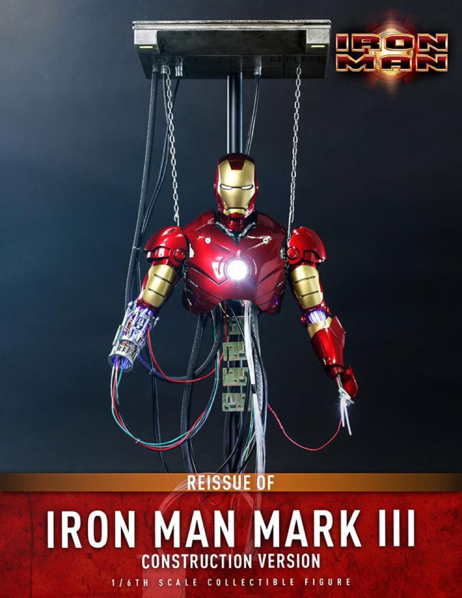 Diorama articulada Marvel Studios: Iron Man Iron Man collectors con luz