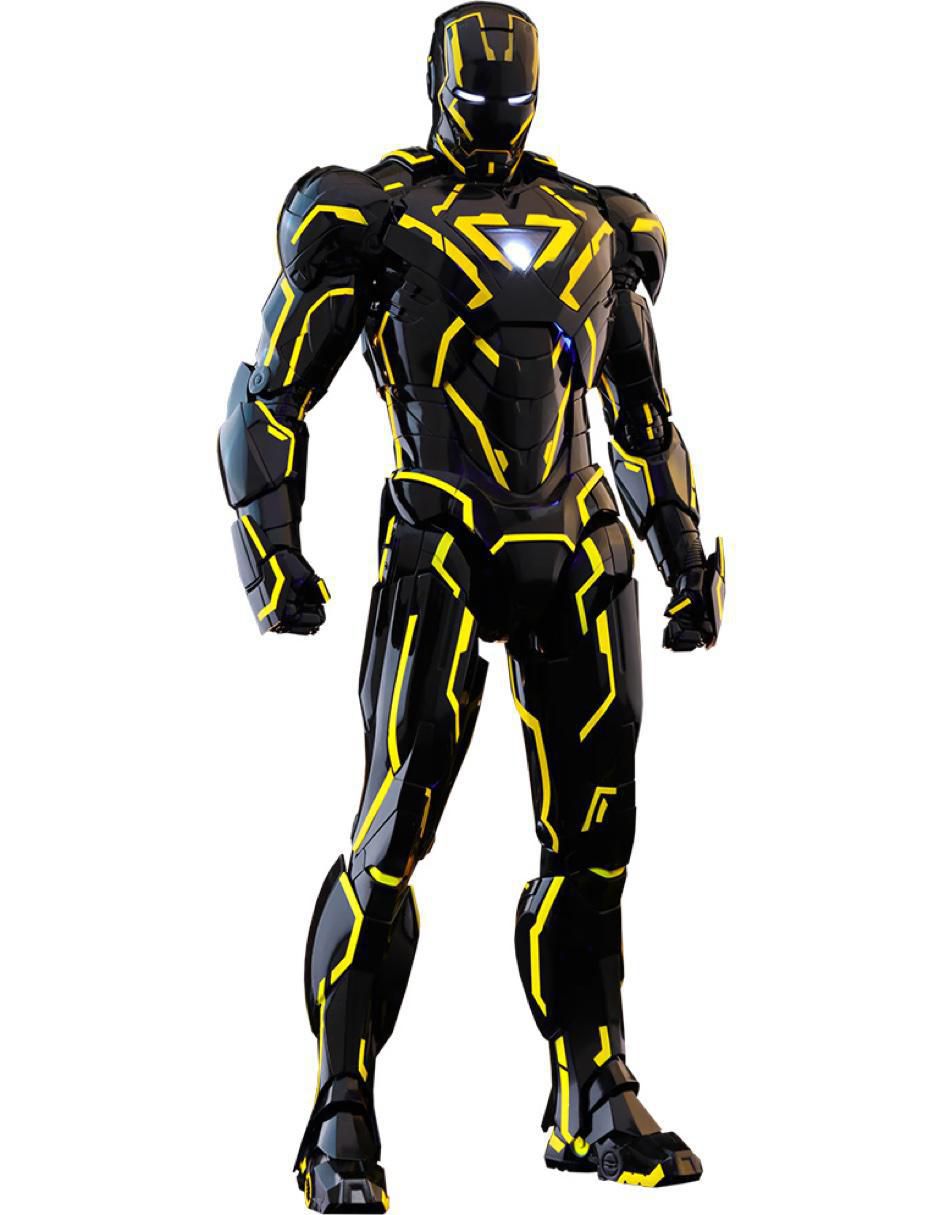 Figura de colección Marvel Avengers Iron Man collectors con luz