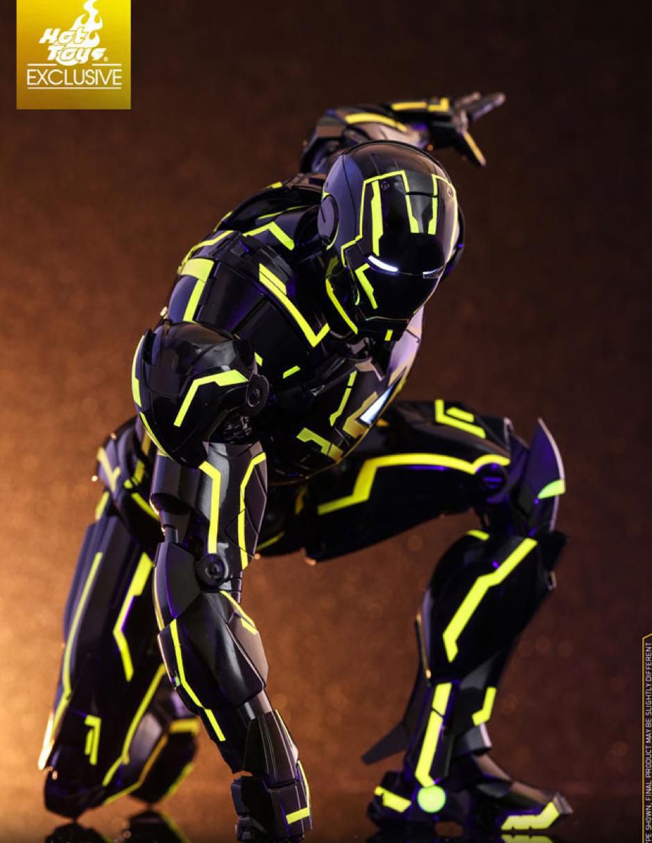Figura de colección Marvel Avengers Iron Man collectors con luz
