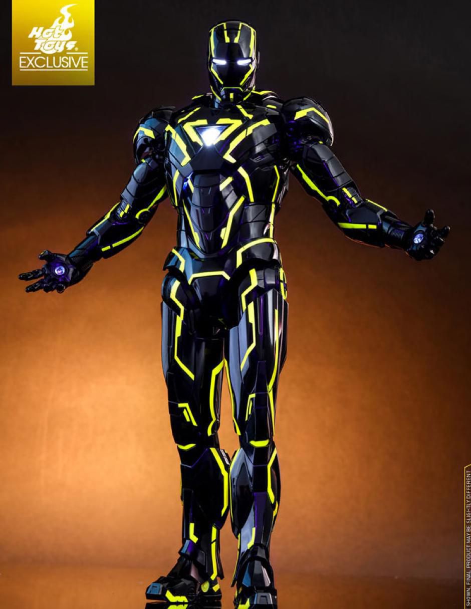 Figura de colección Marvel Avengers Iron Man collectors con luz