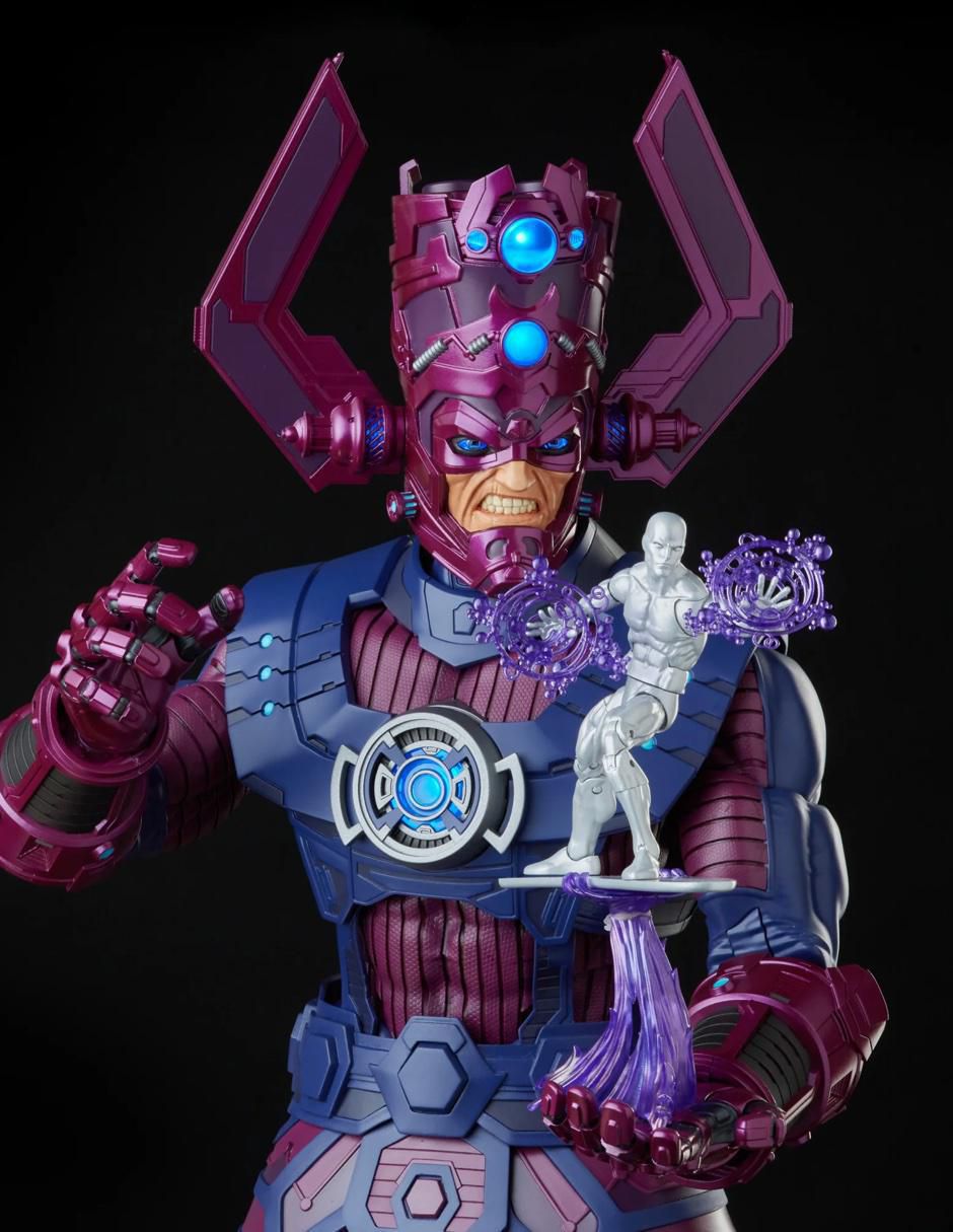 Figura de colección Marvel: Avengers Legends Series Galactus collectors con luz