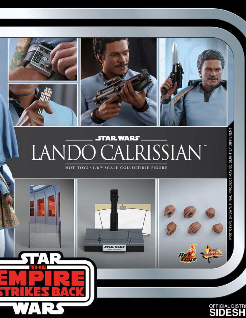 Figura de colección Star Wars The Empire Strikes Back Lando Calrissian aniversario 5