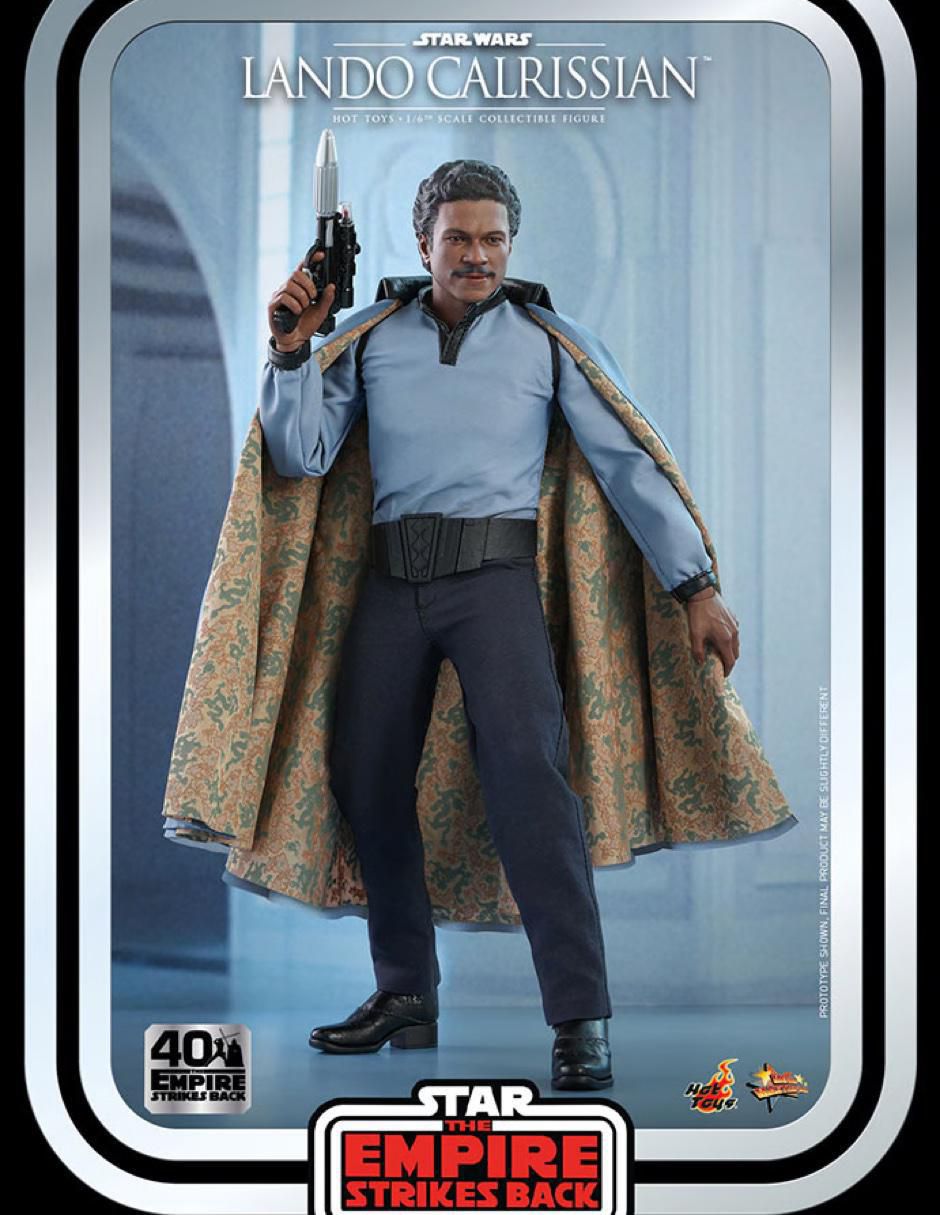 Figura de colección Star Wars The Empire Strikes Back Lando Calrissian aniversario