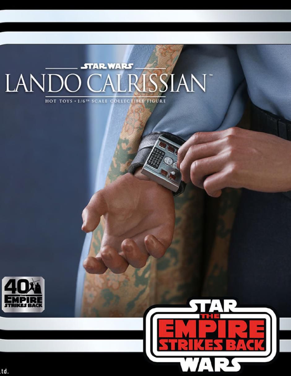 Figura de colección Star Wars The Empire Strikes Back Lando Calrissian aniversario