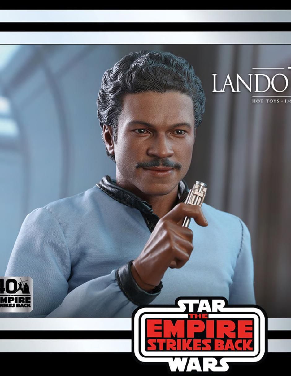 Figura de colección Star Wars The Empire Strikes Back Lando Calrissian aniversario