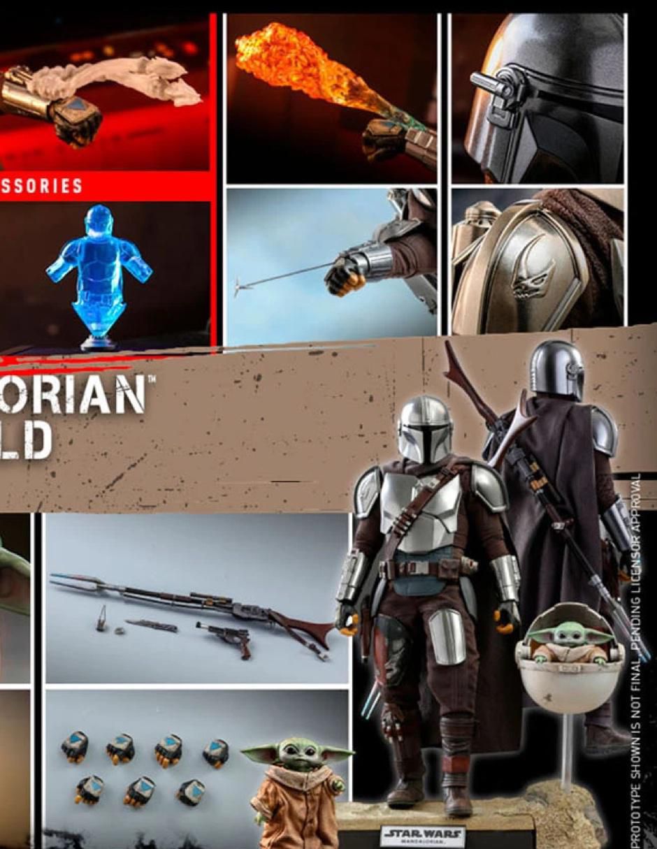 Figura de colección Star Wars The Mandalorian The Mandalorian deluxe 5