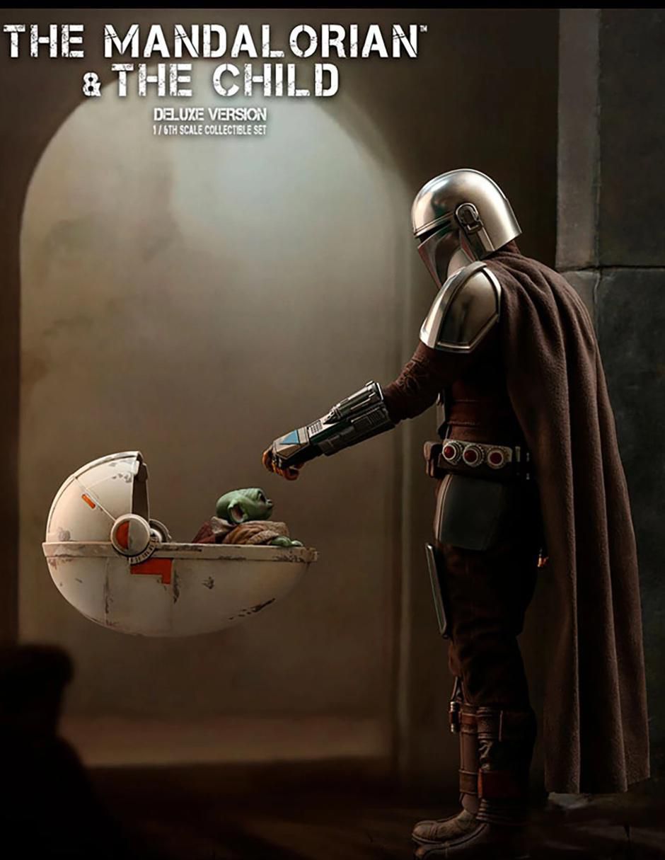 Figura de colección Star Wars The Mandalorian The Mandalorian deluxe 9